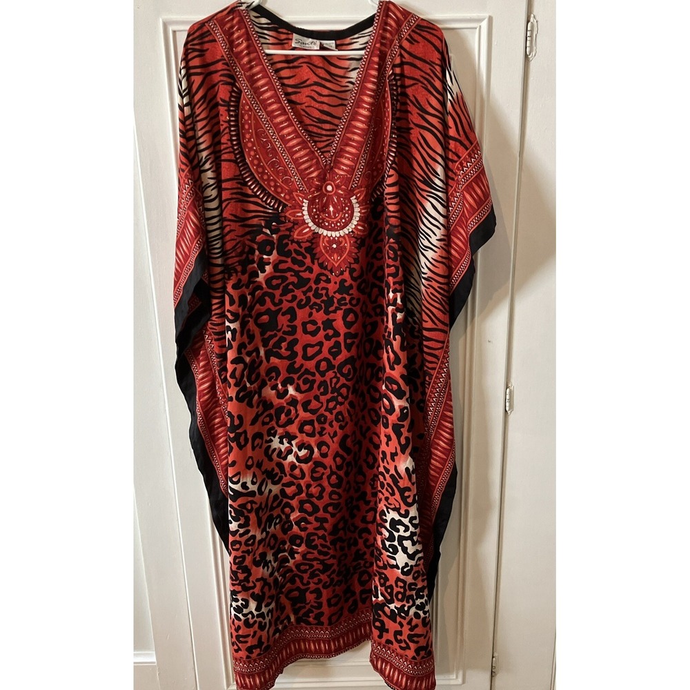 Sante' Kaftan  for women One Size Great For Cruise / Beach